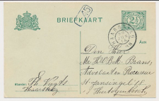 Grootrondstempel Haarsteeg 1914