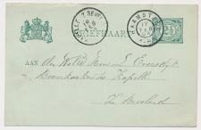 Grootrondstempel Haamstede - Kapelle 1904