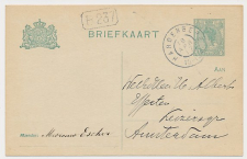 Grootrondstempel Hardenberg 1917 
