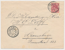 Grootrondstempel Hooge-Zwaluwe 1911