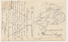 Grootrondstempel Krabbendijke 1915