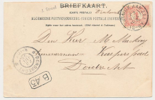 Grootrondstempel Katwijk aan Zee 1906
