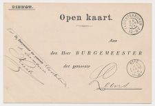 Grootrondstempel Kloosterburen - Wehe - Leens 1906