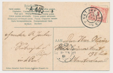 Grootrondstempel Katwijk A/D Rijn 1908