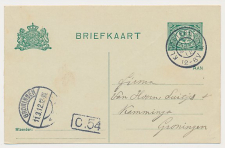 Grootrondstempel Kloosterburen 1912