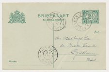 Grootrondstempel Koudekerk (Z:H:) - Giethoorn 1910