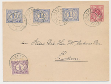 Grootrondstempel Koudekerk (Z:H:) - Edam 1908