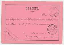 Grootrondstempel De Lemmer - Aalsmeer 1900