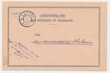 Grootrondstempel Lutten 1916