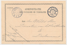 Grootrondstempel Lutten - Dedemsvaart 1916