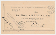 Grootrondstempel Lage Mierde - Oerle 1910