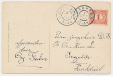 Grootrondstempel Langweer - Kerkdriel 1908