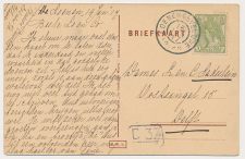 Grootrondstempel Loenen O/D Veluwe - Delft 1917