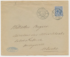 Grootrondstempel Maarssen 1898