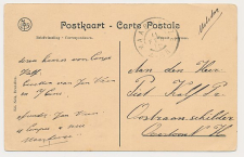 Grootrondstempel Maarheeze - Oostzaan 1915