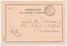 Grootrondstempel Nieuwleusen - Dedemsvaart 1915