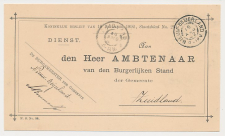 Grootrondstempel Nieuw-Beijerland - Zuidland 1902