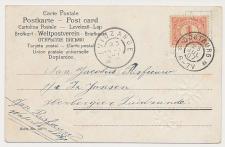 Waterlandkerkje - Grootrondstempel Oostburg - Zuidzande 1907