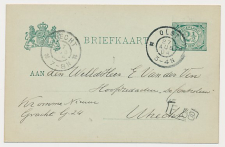 Grootrondstempel Olst 1904