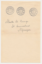 Grootrondstempel Oude Niedorp 1907