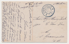 Grootrondstempel Oostkapelle - s Gravenpolder 1916