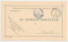 Grootrondstempel Oosterblokker - Beemster 1910