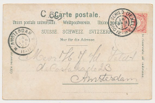 Grootrondstempel Oudeschild (Texel) 1907