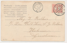 Grootrondstempel Overschild - Garrelsweer 1906