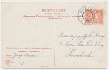 Grootrondstempel Oostwoud - Hensbroek  1910