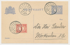 Grootrondstempel Oosternijkerk - Werkendam 1912