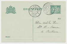 Grootrondstempel Oosternijkerk - Birdaard - Reitsum 1910