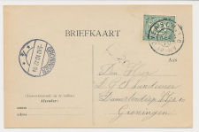 Grootrondstempel Overschild 1910