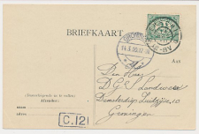 Grootrondstempel Overschild 1910