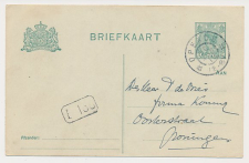 Grootrondstempel Opende 1918