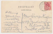 Grootrondstempel Oudeschild (Texel) - Patterson USA 1910