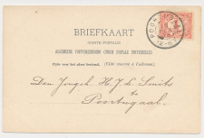 Grootrondstempel Poortugaal 1908