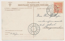 Grootrondstempel Rinsumageest - Veenwouden - Bergumerheide 1910