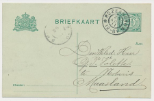 Grootrondstempel Rozenburg - Maasland 1911