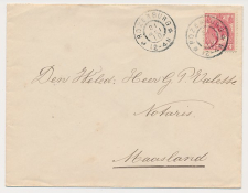 Grootrondstempel Rozenburg - Maasland 1910
