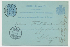 Grootrondstempel Schoonhoven - Solingen Duitsland 1897