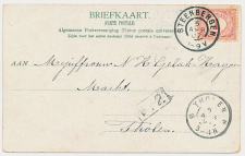 Grootrondstempel Steenbergen - Tholen 1907