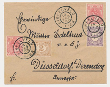 Grootrondstempel Simpelveld - Dusseldorf Duitsland 1903