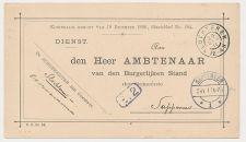 Grootrondstempel Slochteren - Sappemeer 1911