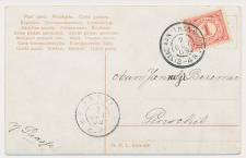 Grootrondstempel Stad aan t Haringvliet  - Piershil 1909