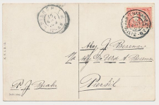 Grootrondstempel Stad aan t Haringvliet  - Piershil 1909