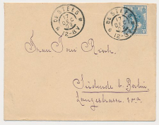 Grootrondstempel De Steeg - Sudende Duitsland 1902