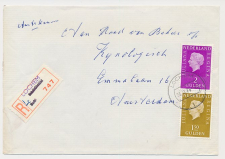 Aangetekend Lochem 1975 - Overstempeld strookje Barchem