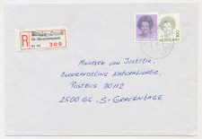 Aangetekend Breda Donk 1994- Overstempeld strookje              