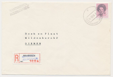 Aangetekend Maarssen Julianaweg 1985 - Overstempeld strookje 