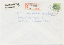 Aangetekend Eerbeek 1992 - Overstempeld strookje De Steeg